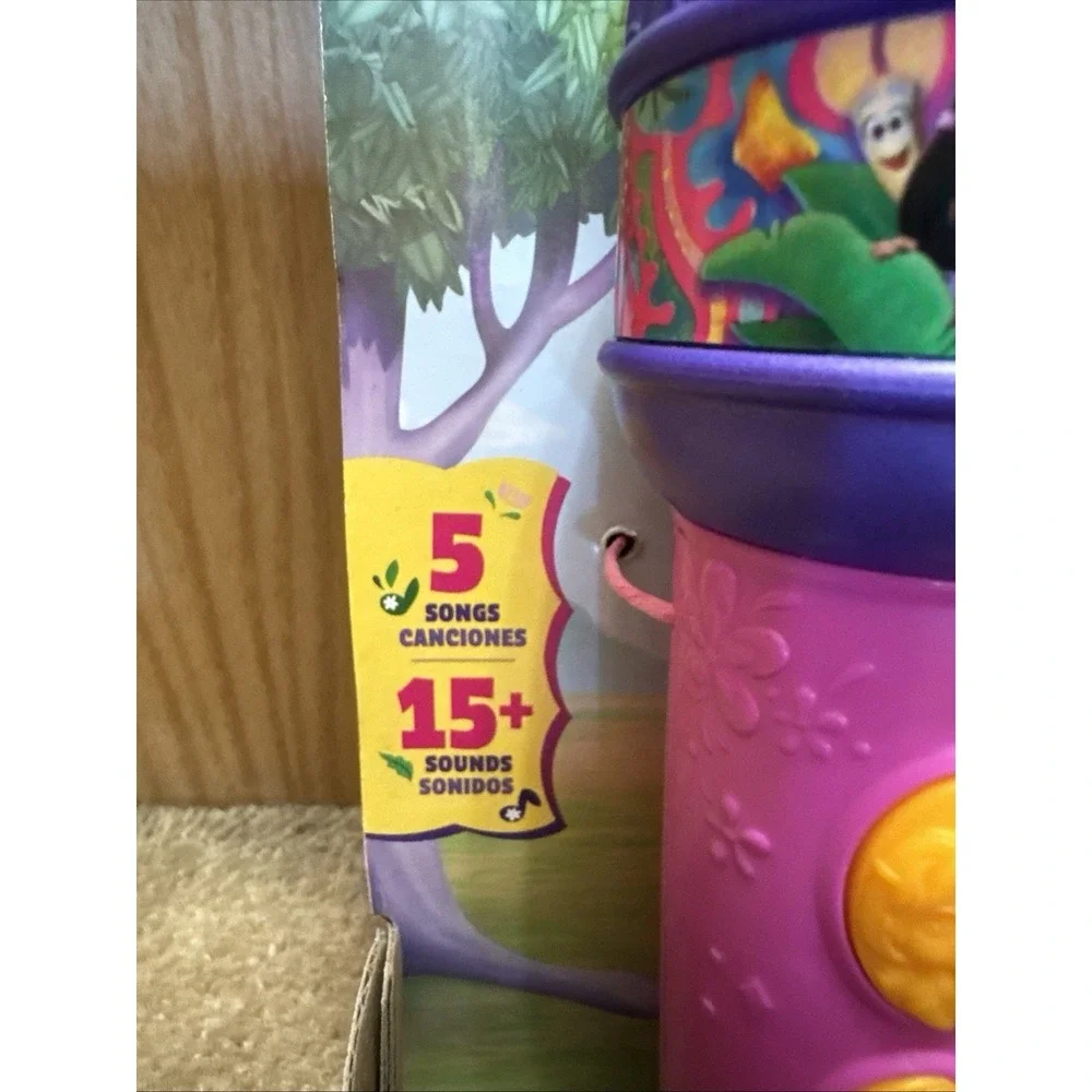Dora Rainforest Rhythms Microphone with Music, Sound Fx